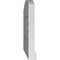 Ekena Millwork Arch Top Surface Mount PVC Gable Vent w/ 2"W x 2"P Brickmould Sill Frame, 14"W x 14"H GVPAR14X1403SN - alternate 2
